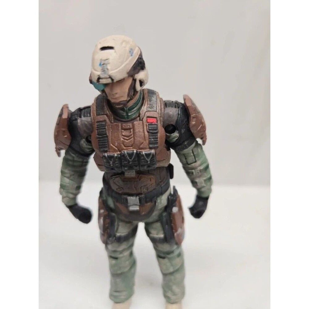 2010 McFarlane Toys Microsoft Halo UNSC Trooper 4.5" Action Figure - Picture 2 of 6
